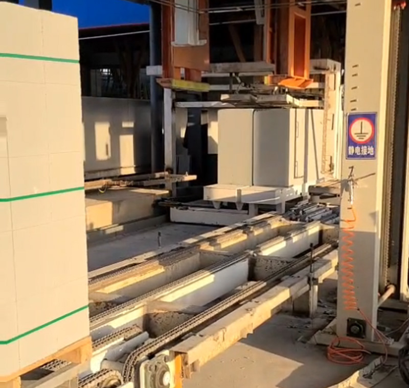 加氣塊生產(chǎn)線(xiàn)展示